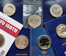 £2 & 50p BUNC Coins Change