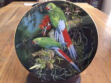 MACAW PLATE - BUFFON’S MACAWS - FRAGILE PARADISE - WEDGWOOD - PARROT