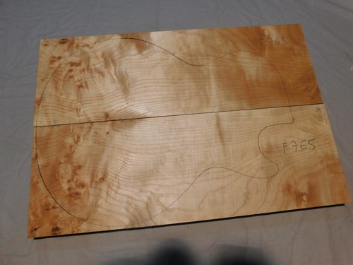 Flame maple carved - maple, for