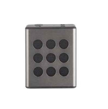 Portable Bluetooth Aux Speaker Bush Aluminium Wireless BTS-10 - Silver 5749043 R