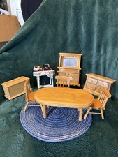 Miniature table chairs - miniature, sewing