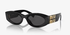 Miu Miu Sunglasses Black & gold Sunglass beautiful must have x 