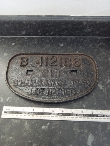 Original 1950 cast iron - 1950,