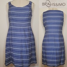 Bravissimo Dress Blue White