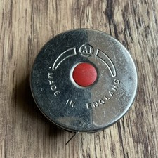 Vintage Circular Metal Tape