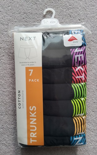 Next boys black bright waist - bright,