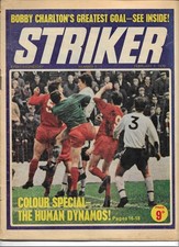 STRIKER MAGAZINE X 3 1970 ISSUES 5, 7 & 36 (BRONZE AGE)