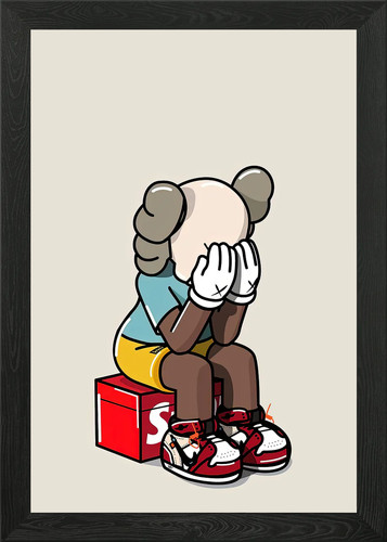 Hypebeast kaw framed - hypebeast,