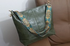 Army Green Bohemian Style Women Shoulder Bag vintage strap Crossbody Tote Bag