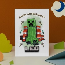 Minecraft Style Personalised