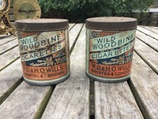 1885, 50‘Wild Woodbine Cigarettes' TIN •WD & HO Wills, Bristol & London