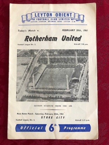 Leyton orient rotherham - orient,