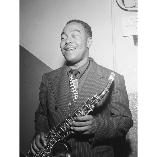 Vintage photo portrait jazz - portrait,