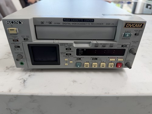 Sony dsr dvcam minidv - sony,