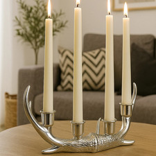 Silver Ornamental Deer Stag