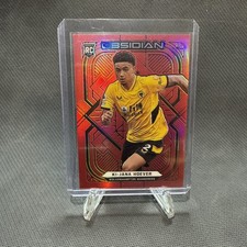 2021/22 Panini Obsidian Soccer Wolves Ki Jana Hoever Red Flood /10