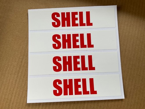 Red shell decals - red,