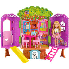 Barbie Chelsea Doll And Tree