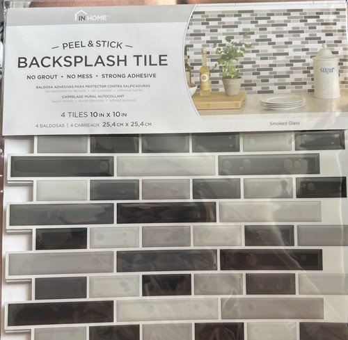 Inhome smoked glass - glass, backsplash