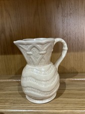 Vintage Roddy Ware Jug Beige Staffordshire England 11.5cm high