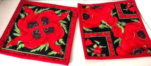 Handmade red poppy - handmade,