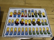 The Simpsons 3D Chess Set with