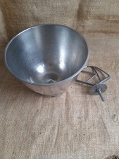 Kenwood  chef Stainless Steel PT No 17551 Sweden Mixer Bowl With Attachments 