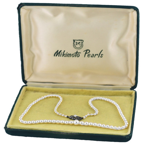 Vintage mikimoto graduated - vintage,