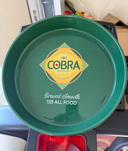 Cobra beer round - cobra, plastic