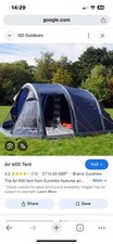Eurohike 600 Air Tent 6 Man Tent with Groundsheet