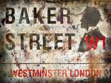 London Street Retro Metal Sign