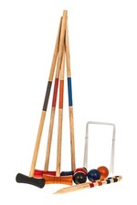 4 PERSON WOODEN HOOPS MALLET