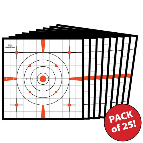 Paper shooting target - 25,