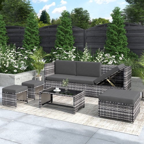 Piece rattan garden - rattan,