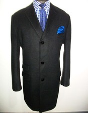 CASHMERE CROMBIE OVERCOAT