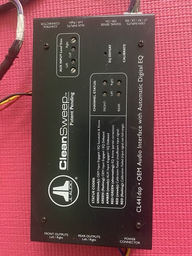 Audio cl441dsp cleansweep - cl441dsp, cleansweep®