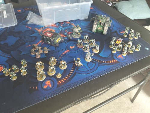 Salamanders space marine army - salamanders,
