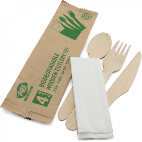 Disposable wooden cutlery - disposable,