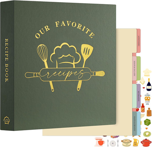 Lanpn recipe binder - 8.5x11, 3