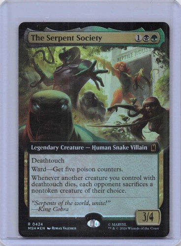 Mtg the serpent society - serpent,
