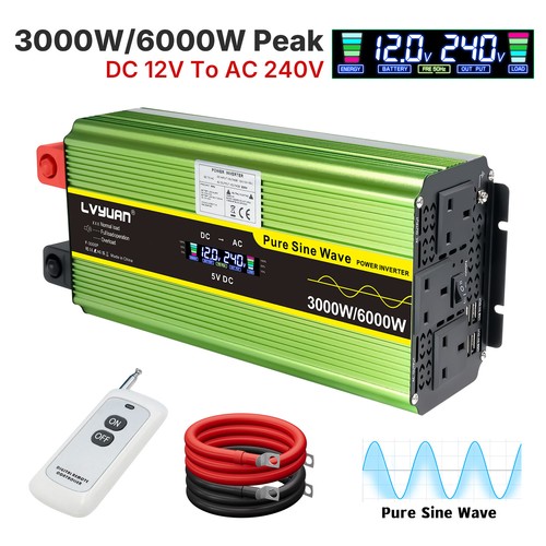 3000w 6000w pure sine wave - 3000w,