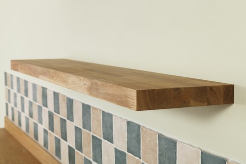 Solid oak wooden floating - solid,