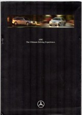 Mercedes-Benz AMG Range 1997-98 UK Market Sales Brochure Portfolio C43 E55 SL60