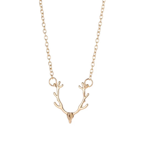 Large stag necklace - stag,