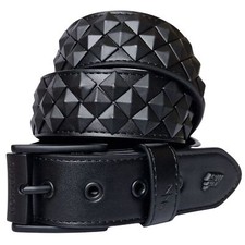Armored Studded Leather Belt