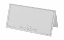 WEDDING PLACE CARDS WHITE