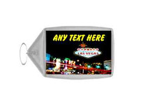 Las Vegas Personalised Keyring