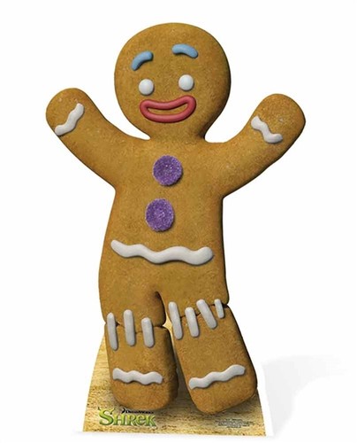 Gingy from shrek - gingy, cardboard