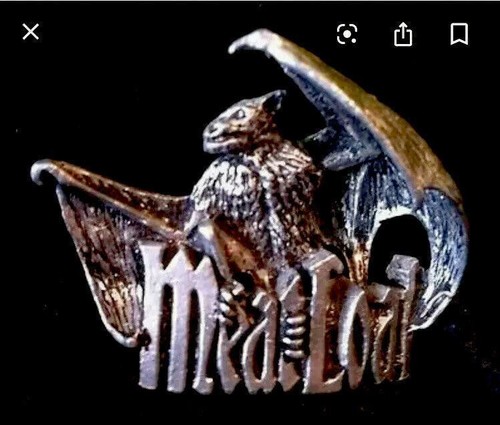 Vintage meatloaf bat out - vintage,
