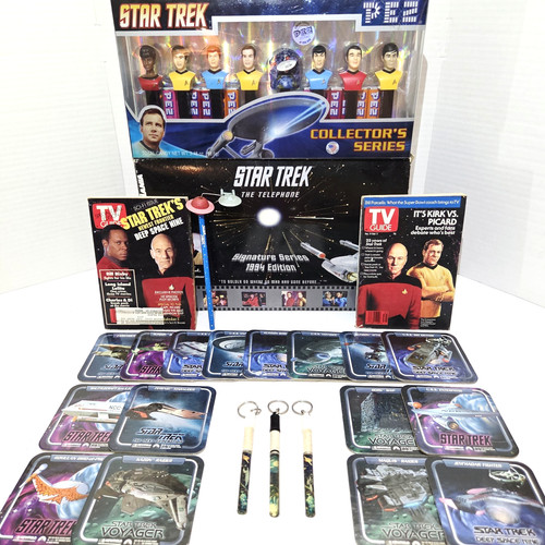 Star trek collector lot - trek,